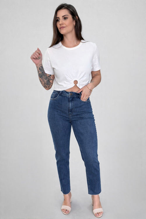 Calça Jeans Mom