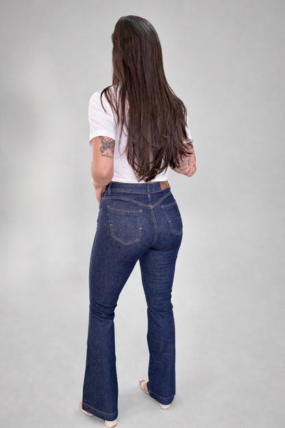 Calça Jeans Flare