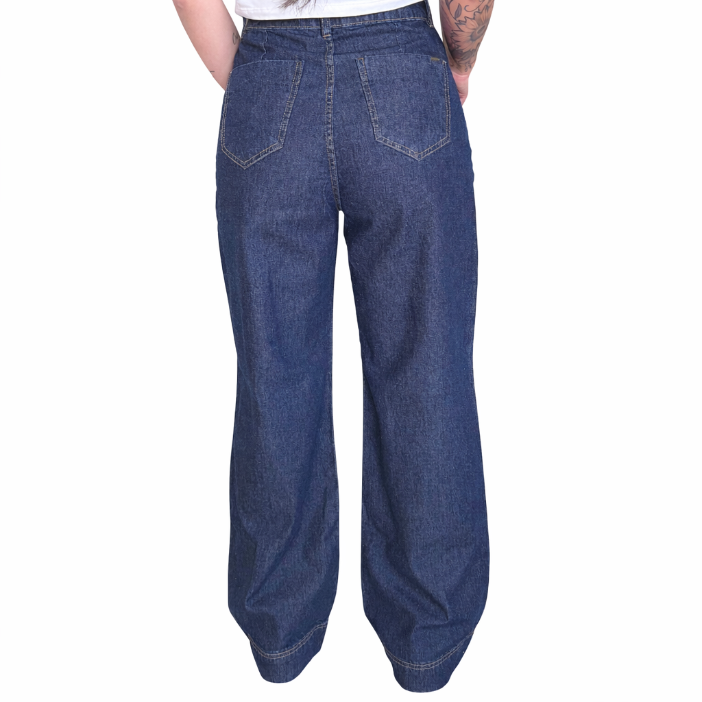 Calça Jeans Wide Leg