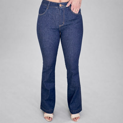 Calça Jeans Flare