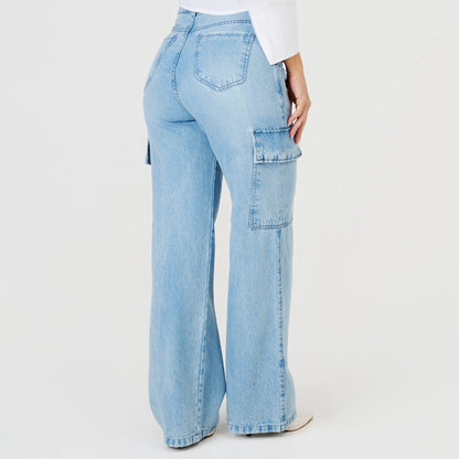 Calça Jeans Wide Leg